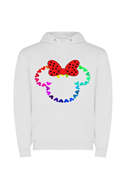 iLovePrints Disney Magic Ears Φούτερ με κουκούλα σε χρώμα Λευκό
