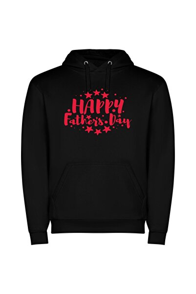 iLovePrints Dad's Ultimate Joy: Happy Father's Day! Φούτερ με κουκούλα σε χρώ...