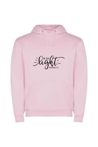 iLovePrints Eternal Light Brilliance Φούτερ με κουκούλα σε χρώμα Ροζ