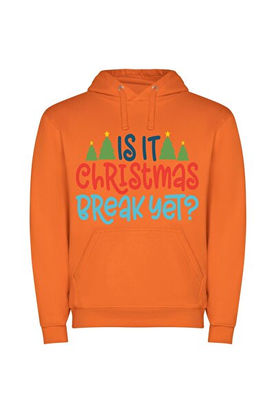 iLovePrints Festive Await: Shutterstock Inspiration Φούτερ με κουκούλα σε χρώ...
