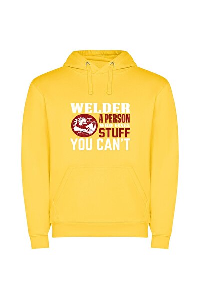 iLovePrints Ultimate Persona Avatar Φούτερ με κουκούλα σε χρώμα Κίτρινο