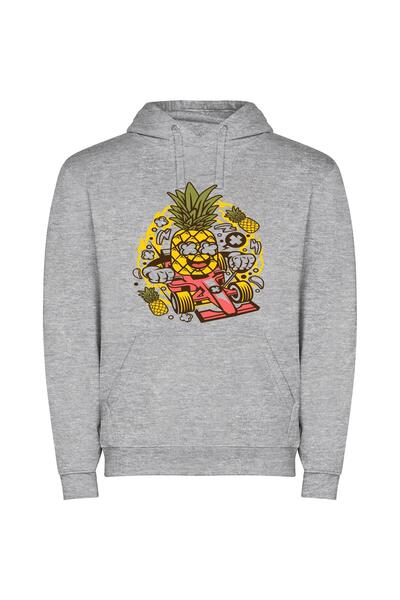 iLovePrints Racing Fruit: Illustrator's Creation Φούτερ με κουκούλα σε χρώμα ...