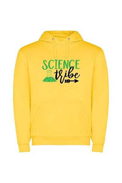 iLovePrints Green Science Elixir Duo Φούτερ με κουκούλα σε χρώμα Κίτρινο