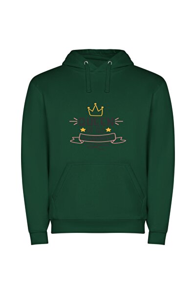 iLovePrints Regal Classroom Monarch Φούτερ με κουκούλα σε χρώμα Πράσινο