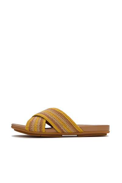 Fitflop Women's Gracie Stripe-Webbing Cross Slides