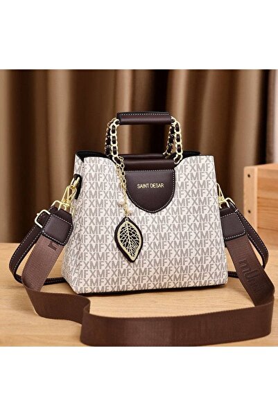 BRANDLESS FurDecoration Tote Shoulder Bag, spacious, versatile and fashionabl...