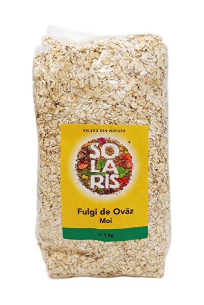 Solaris Plant Fulgi de Ovaz moi integrali, 100% naturali, 1kg