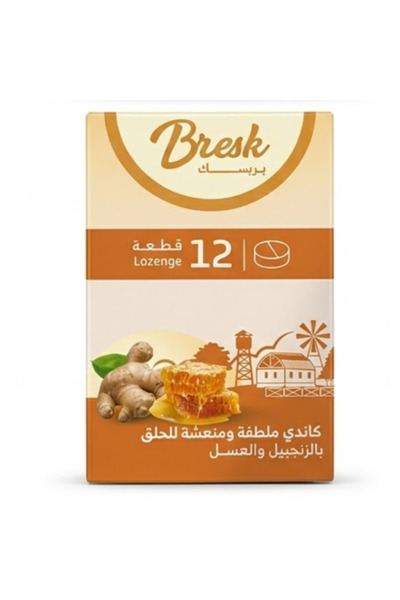 Pureever Pure Ever BRESK LOZENGES GINGER AND HONEY 12 P
