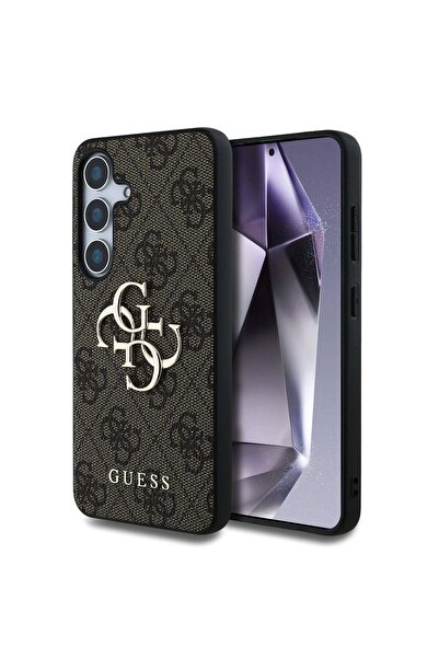 Guess Carcasă pentru Samsung Galaxy S25 Plus, Guess, Hardcase Classic, Maro