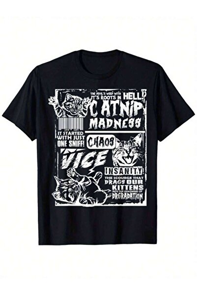 135 تي شيرت Catnip Madness هدايا مضحكة للأحباء والآباء والمهوبين، مقاس صغير، ...