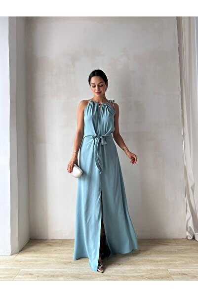 Mooi Butik فستان لوبيز ماكسي 8219 - أخضر