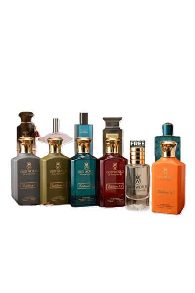 OUD WORLD High Value Combo Perfume Set 7 Pieces 100ML Eau De Parfum Unisex