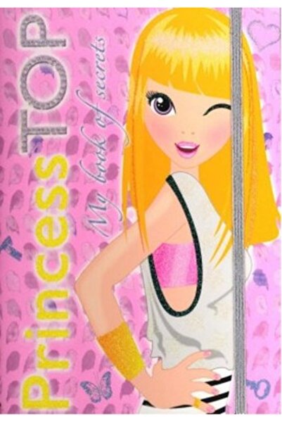 Çiçek Yayıncılık Princess Top My Book of Secret-Pink