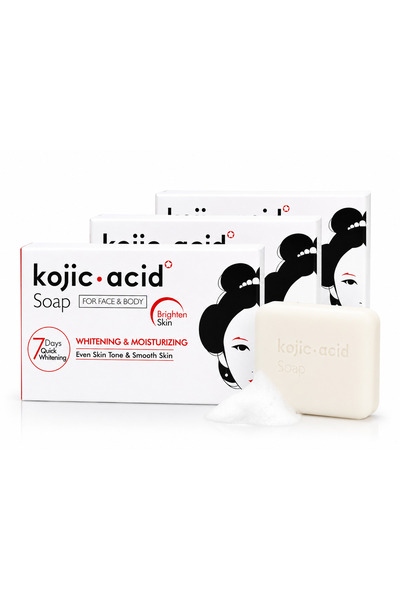 Lovisah Styles Whitening Kojic Acid Soap for Face & Body, Brightening & Moist...