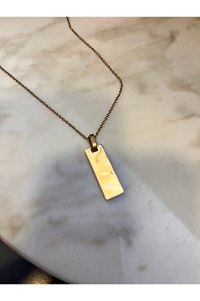 gozdeasutayaccessory 75cm Steel Plate Necklace