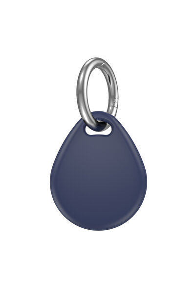 Choice3 Blue Waterproof TPU Cover for Air Tag Holder with Keychain Protective...