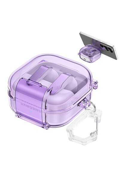 choice2 Buds 4 Pro or Buds4 6 Transparent Conjoined Bracket Earphone Cover Fo...
