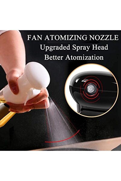 Delfinox بخاخ زيت دلفينو، بخاخ زيت الزيتون للمقلاة الهوائية سعة 210 مل، زجاجة...