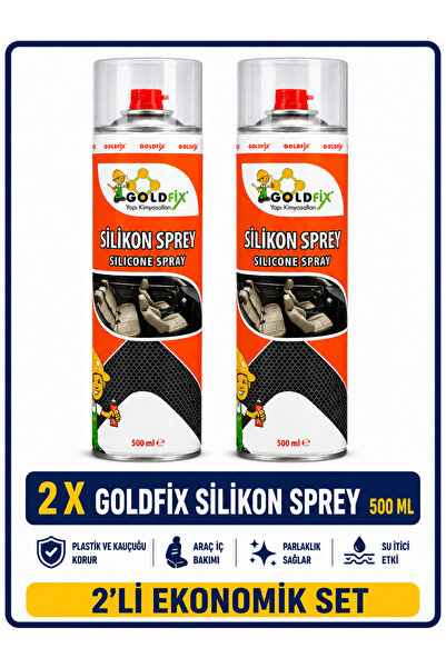 Silikon Sprey 2 Adet 500 ml