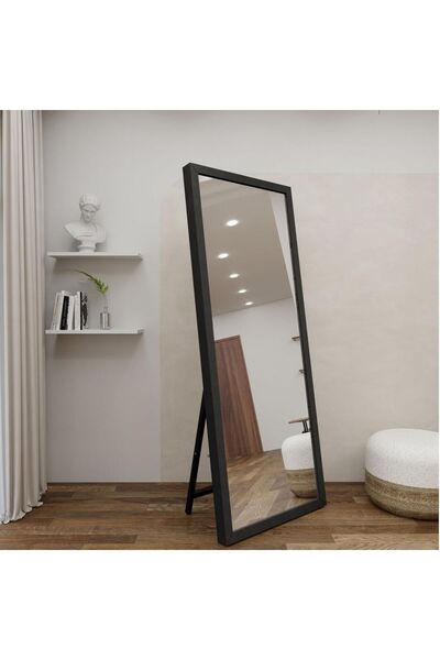 Generic Marketplace Full Length Mirror 153x53cm – Large Black Floor Mirror, S...