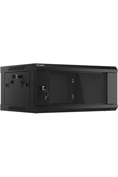 Lanberg Rack vertical WF01-6404-10B, 4U, 600x450mm, Negru