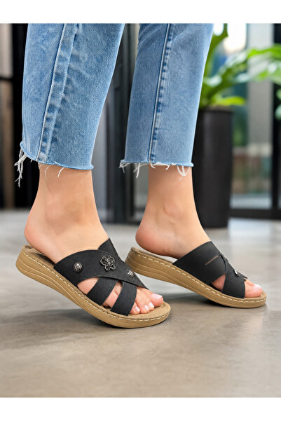Babetty Ultra Soft Soft Sole Flat Heel Orthopedic Inside Anatomical Built Dai...