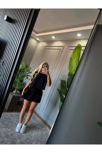 3e Rose ŞORTLU EŞOFMAN TAKIM