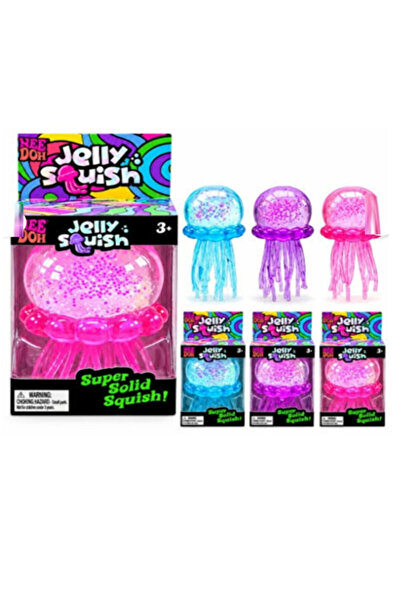 hotkey Jellyfish Ahtopt Stress Ball Soft Squishy Slime Stres Oyuncağı Kokulu