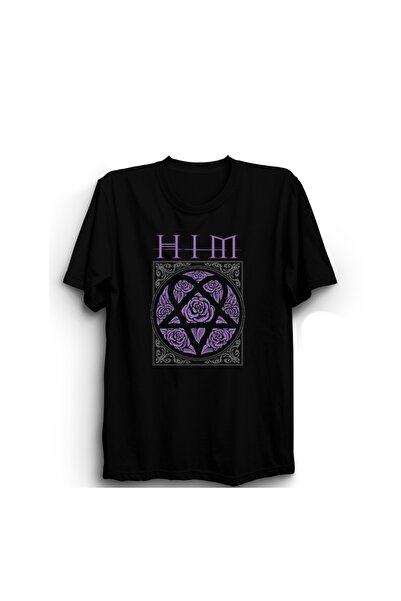 The Fame HIM, Purple - Svježa, rock metal muzička grupa, majica od 100% pamuk...