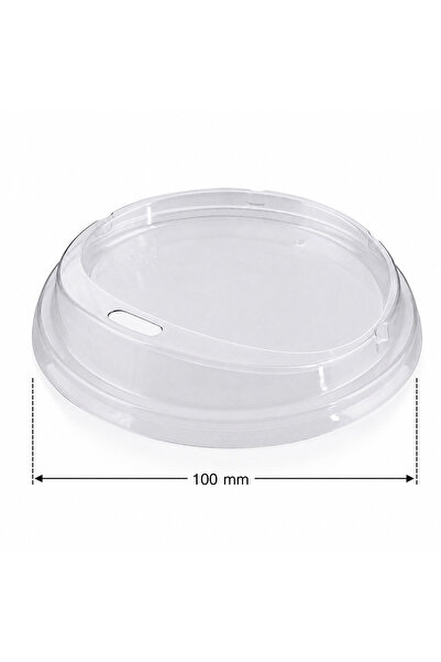 SEM PLASTİK 100 ÇAP STRAWLESS - EMZİK KAPAK / PAKET 100 ADET