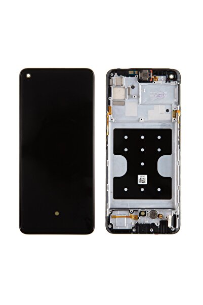 realme Γνήσια Οθόνη Και Μηχανισμός Αφής Με Πλαίσιο Μαύρο GT 5G RMX2202 (Servi...