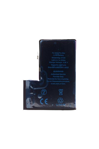 OEM Μπαταρία iPhone 12 Pro Max 3687mAh Cracked (Με Υγεία Μπαταρίας, Χωρίς Μήν...