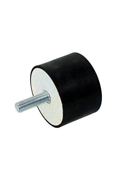 Kauçuk Titreşim Sönümleyici Takoz 20x10mm M6 Civatalı Küçük Ekipman Ayağı TİP D - 4'lü Set
