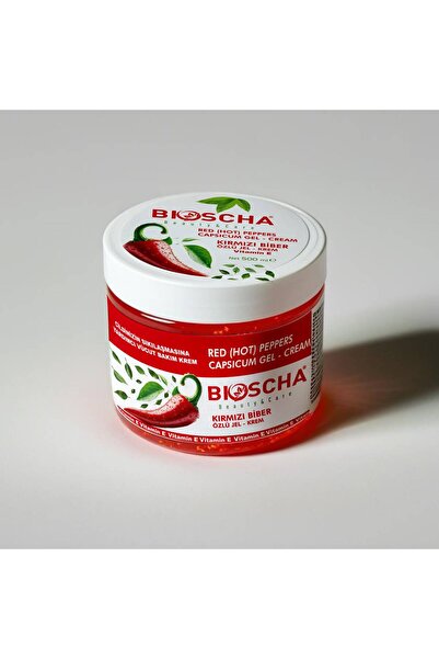 BIOSCHA KOZMETİK BIOSCHA Kırmızı Biber Özlü Jel Krem