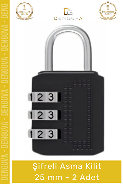 Denguva # Padlock Steel Body Durable Secure Suitcase Cabinet Safety Mechanism...