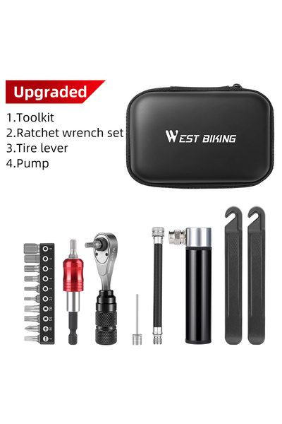 Choice Upgraded Style WEST BIKING Portable Toolkit Multifunctional Repair Too...