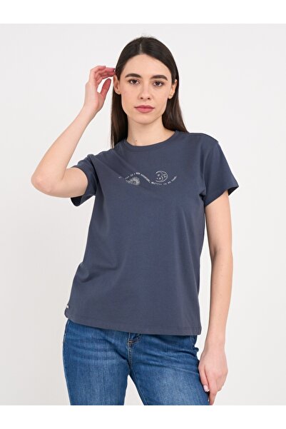 Kenvelo - Tricou dama cu maneca scurta si imprimeu