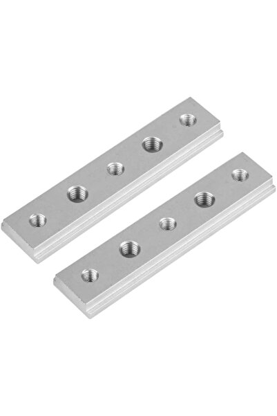 STARSTAR 100mm aluminum alloy T-rails, 2-piece set, with grooves for table sa...