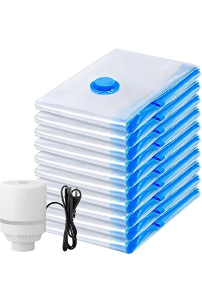 Morvena Picks Saci de depozitare în vid Îmbrăcăminte Pompă electrică de aer P...