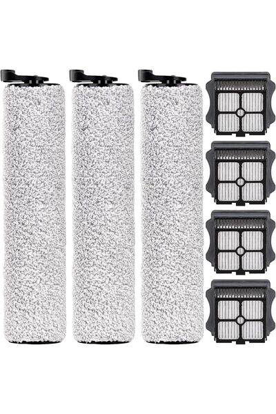 STARSTAR Replacement Roller Brushes Filters for Tineco Floor One S3 iFloor 3 ...