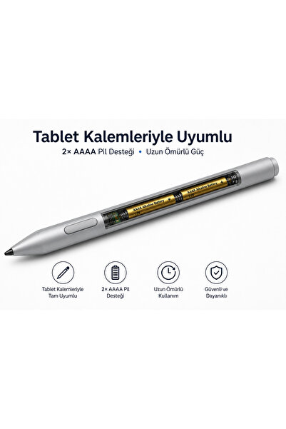 SNA Dokunmatik Tablet Kalemi Pili 2 Li AAAA Alkalin Pil 1.5V LR61 Pil Yüksek ...