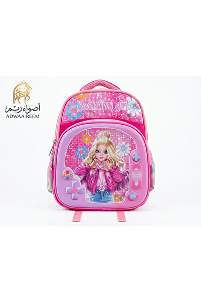 AdwaaReem Girls' School Bag Set 3 Pieces for Kindergarten Backpack with Lunch...