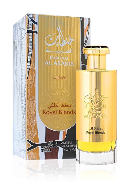 lattafa Khaltaat Al Arabia Royal Blends Gold Apă de parfum, unisex, 100 ml
