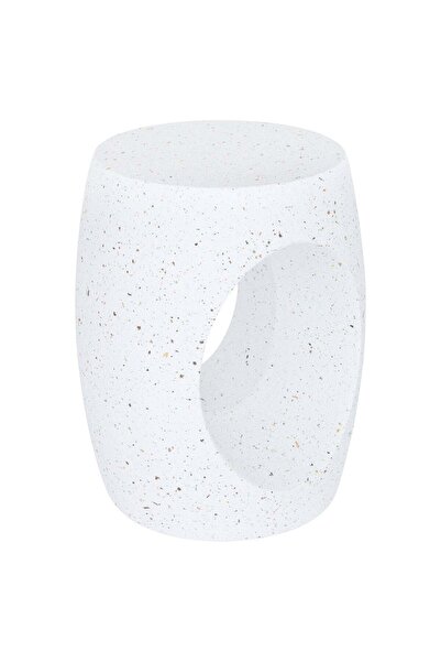 Atmosphera Măsuță auxiliară "Narlon" - D.38 cm, Albă