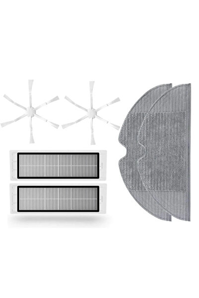 LİN GRUP Set de 6 piese de schimb compatibile cu aspiratorul robot Xiaomi Vac...