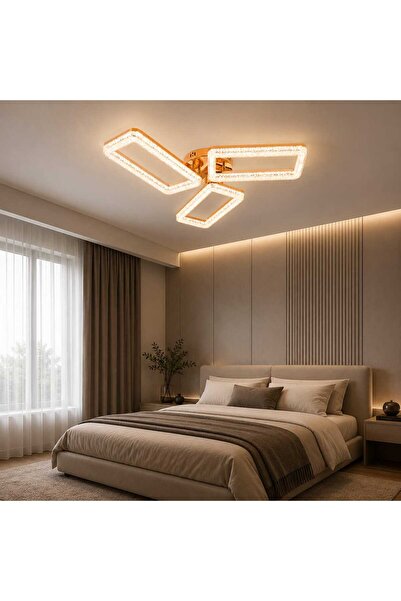 RFAN Candelabru LED RFAN, Model K2551/3A, cu Telecomandă, 3 Tipuri de Lumină,...