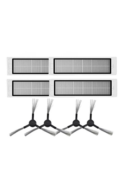 LİN GRUP Set de 8 piese de schimb compatibile cu aspiratorul robot Xiaomi Vac...