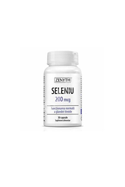 Zenyth Pharmaceuticals Seleniu 200MCG Zenyth Pharmaceuticals, 30 capsule