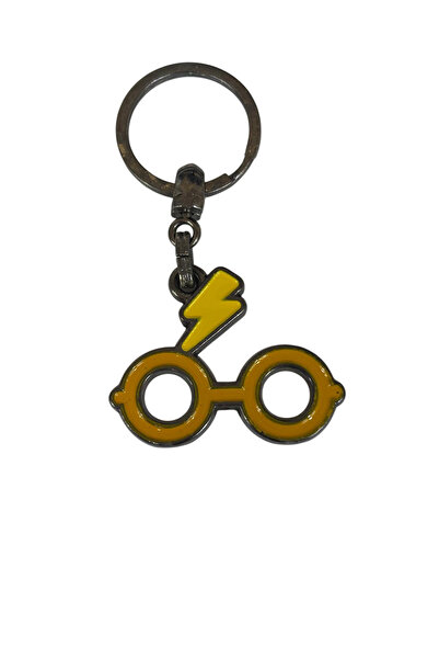 PALTO TASARIM Harry Potter Glasses Metal Licensed Keychain