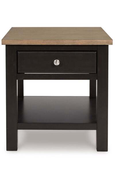 Ashley Furniture طاولة جانبية درازمين